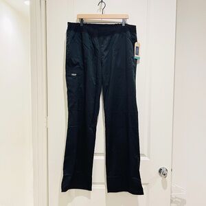 Cherokee Workwear Revolution Scrub Pants Black WW110T Tall XL NWT nurse medical